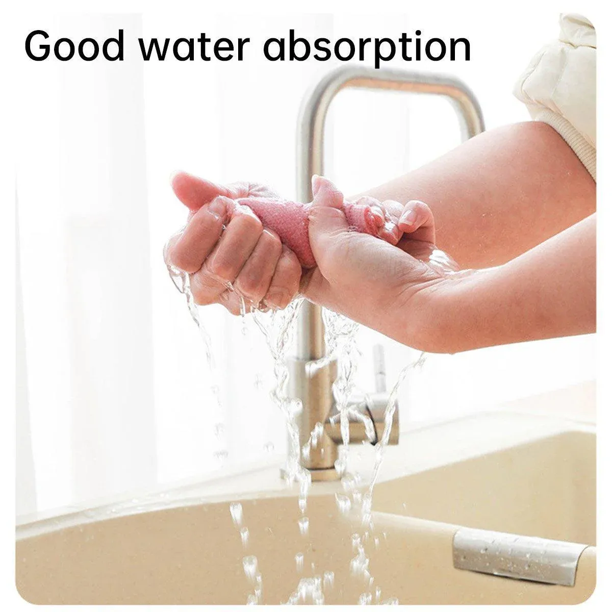 Multifunctional Kitchen Cleaning Towel Strong Absorbent Hand Tear Dish Cloth view 8