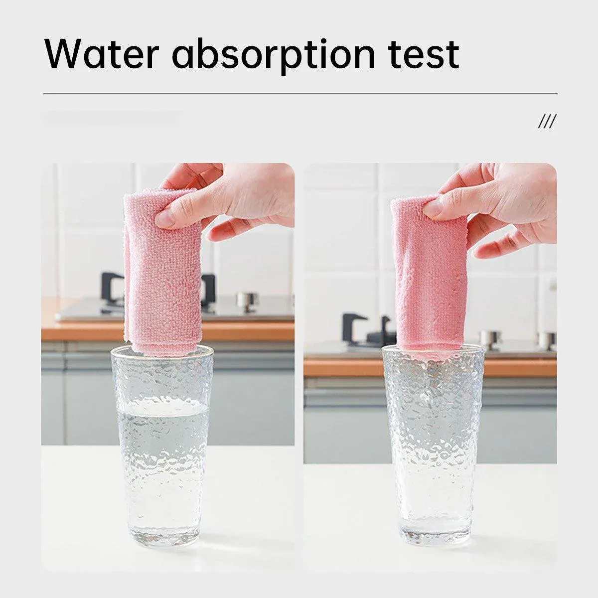 Multifunctional Kitchen Cleaning Towel Strong Absorbent Hand Tear Dish Cloth view 9