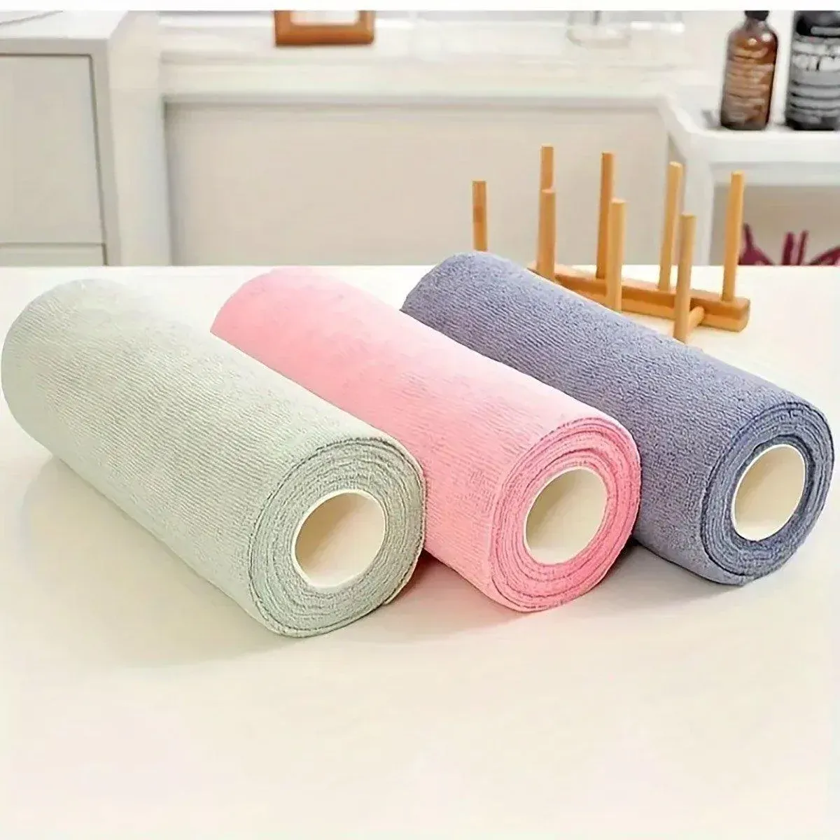 Multifunctional Kitchen Cleaning Towel Strong Absorbent Hand Tear Dish Cloth view 11