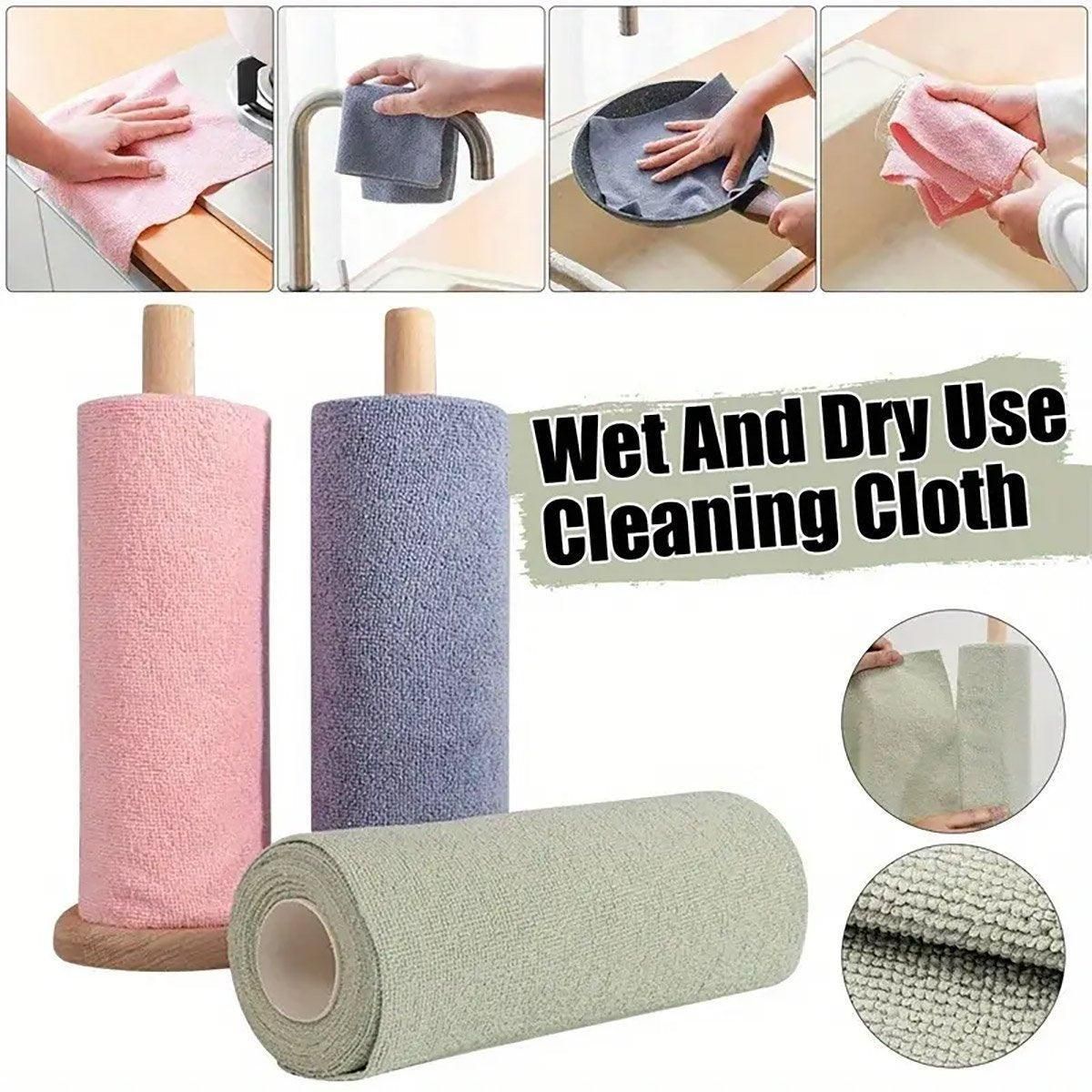 Multifunctional Kitchen Cleaning Towel Strong Absorbent Hand Tear Dish Cloth view 15