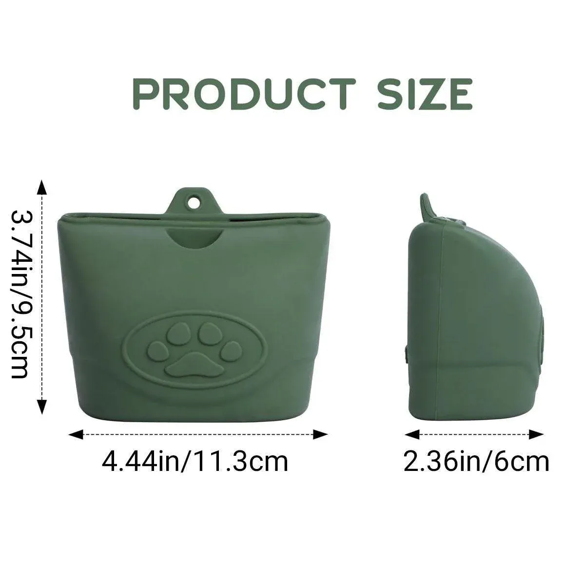 Portable Dog Food Bag Outdoor Walking Travel Feeding Pouch Pet Supplies view 4