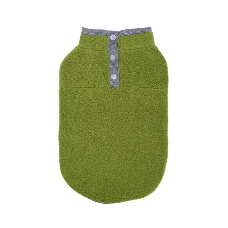 M Pet Dog Puppy Winter Warm Fleece Jumper Vest Coat Jacket Apparel Clothes view 11