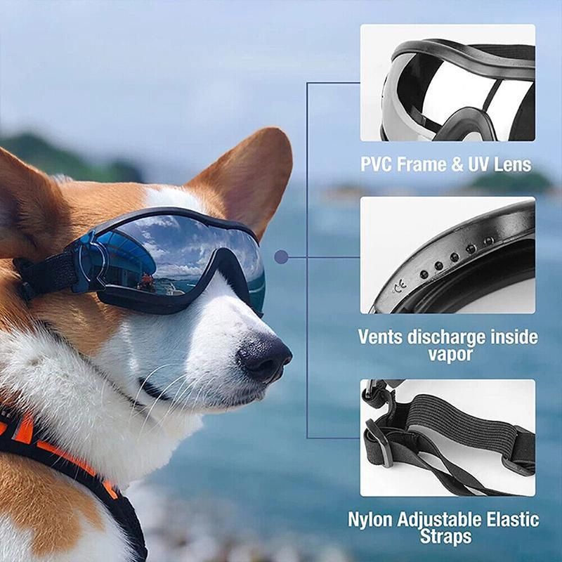 Fashion Pet Dog Doggles Goggles Uv Sunglasses Sun Glasses Eye Wear Protection view 8