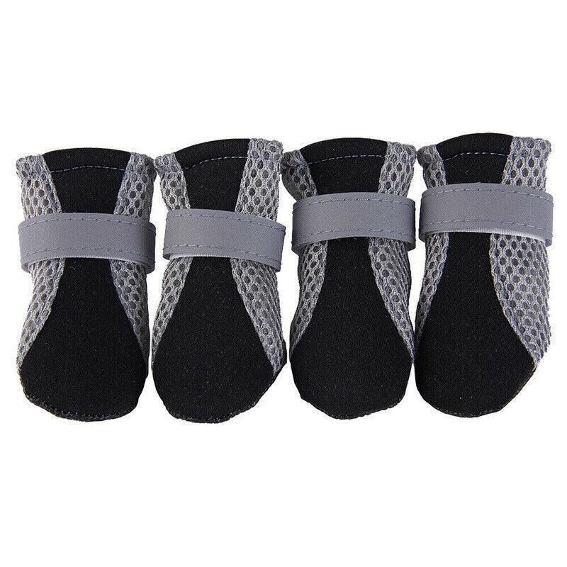 4Pcs XL Size Anti Slip Waterproof Protective Dog Shoes Rain Boots Pet Socks — image 1