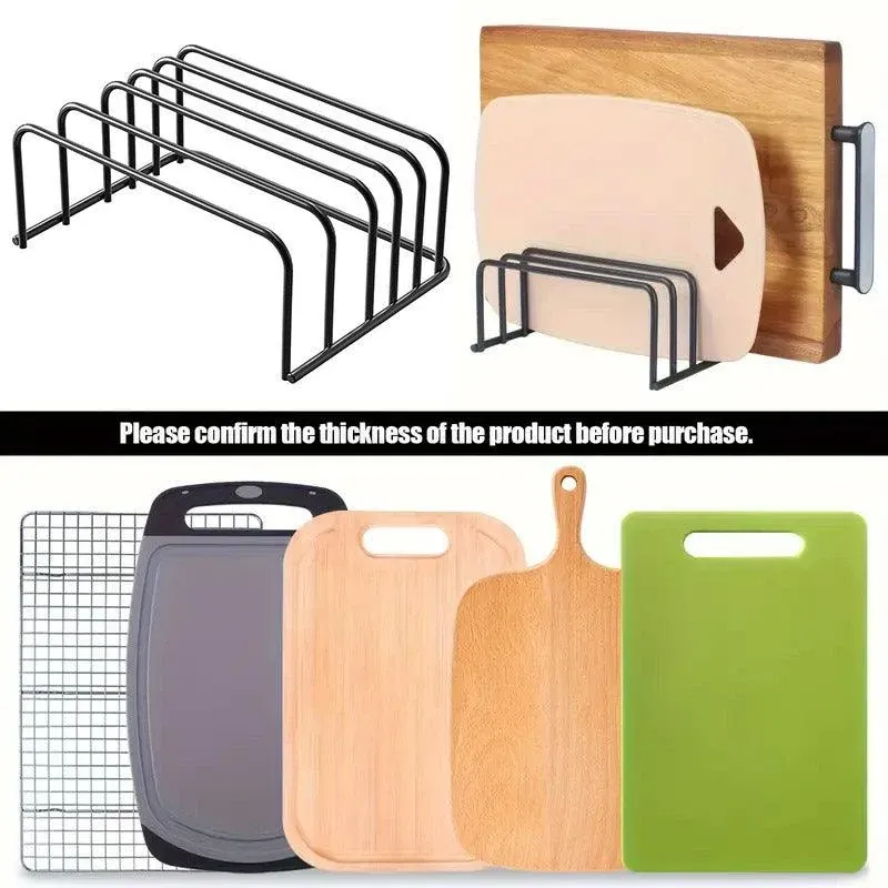 Home Kitchen Chopping Board Draining Rack Multifunction Storage Shelf Organizer view 9