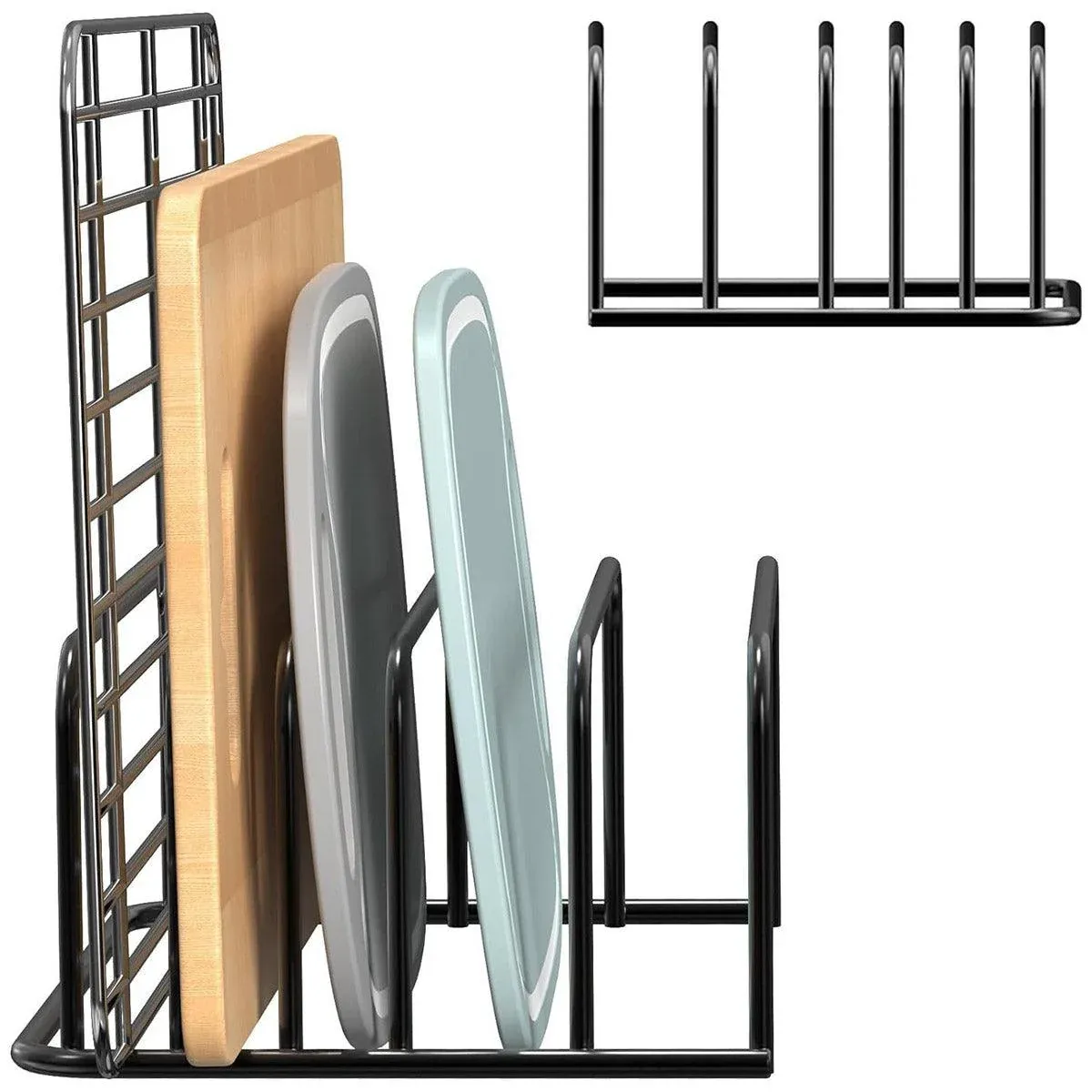Home Kitchen Chopping Board Draining Rack Multifunction Storage Shelf Organizer view 12