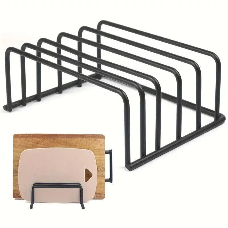 Home Kitchen Chopping Board Draining Rack Multifunction Storage Shelf Organizer view 13