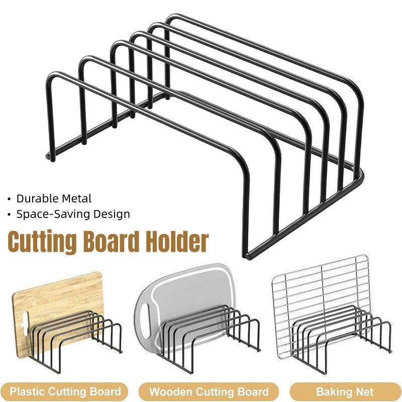 Home Kitchen Chopping Board Draining Rack Multifunction Storage Shelf Organizer view 14