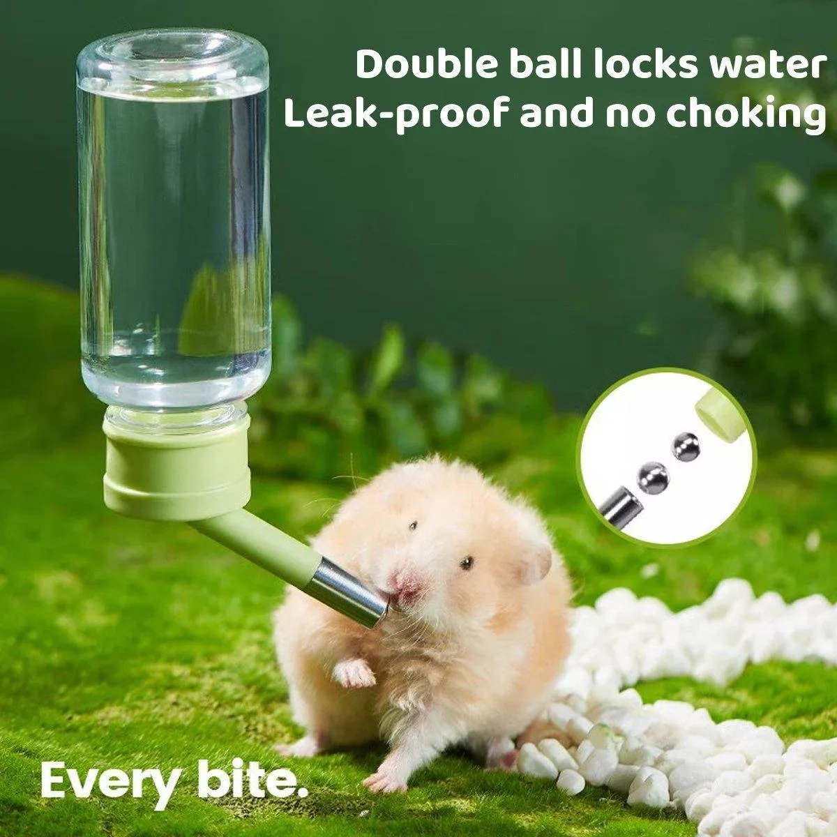 Pet Water Bottle for Hamster Guinea Pig Rabbit Vacuum Drinking Feeder Kettle view 14
