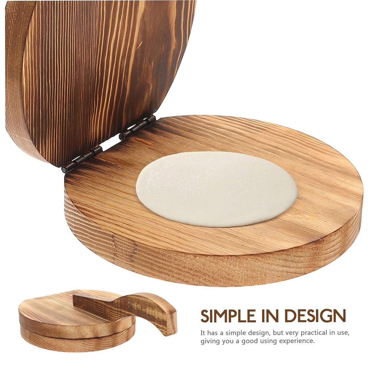 Wooden Dumpling Wrapper Maker Hand Press Dough Roller for Kitchen Cooking - 16.5CM view 5