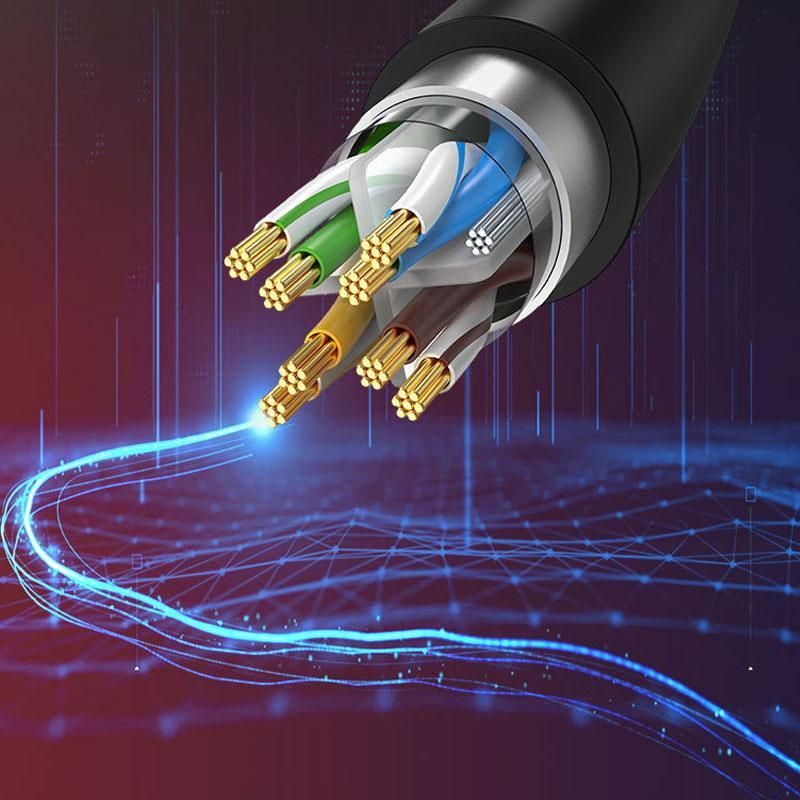 Jasoz Network Lan Cat7 Rj45 Cord Ethernet Shielded Cable Patch Lead 1-10M - 3 m view 6