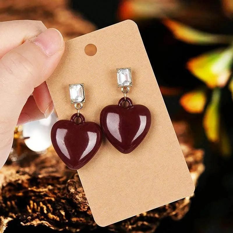 100Pcs Cardboard Earring Display Cards for Jewelry Accessories - White view 10