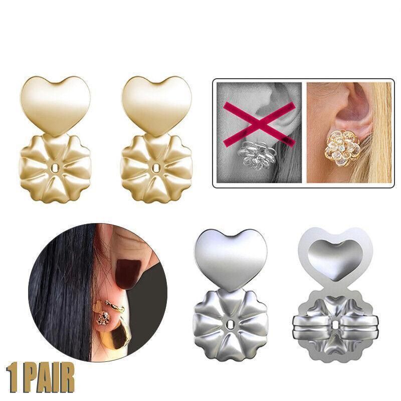 Hypoallergenic Fits Earrings Ear Support Lifts Magic Bax Backs Studs Auxiliary view 2