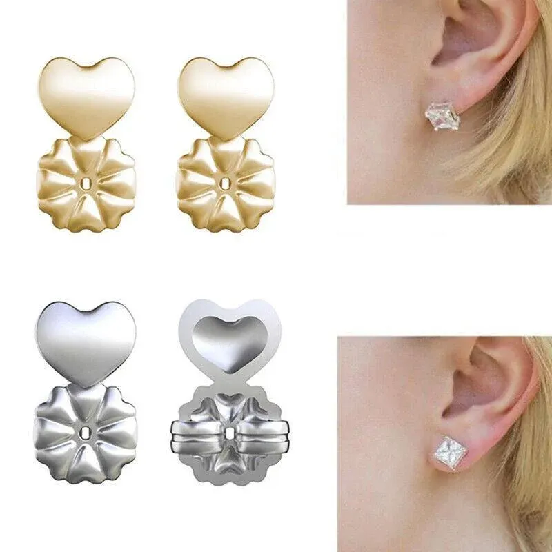 Hypoallergenic Fits Earrings Ear Support Lifts Magic Bax Backs Studs Auxiliary view 7