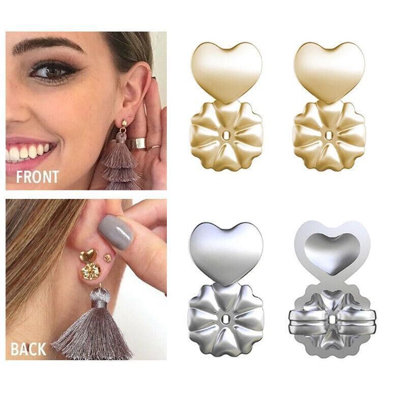 Hypoallergenic Fits Earrings Ear Support Lifts Magic Bax Backs Studs Auxiliary view 8
