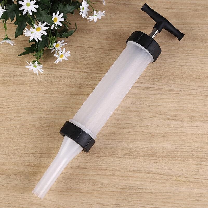 Sausage Machine Meat Filler Stuffer Salami Maker Funnel Hand Operated view 5