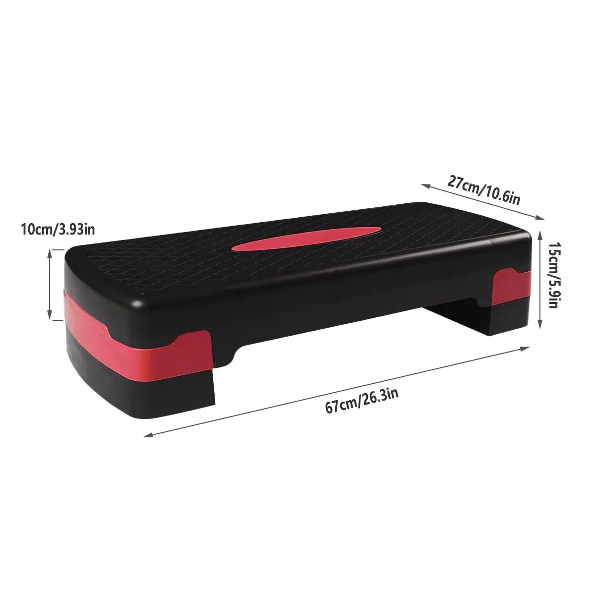 Fitness Step Platform Small Aerobic Stepper Exercise Equipment Home Gym Workout view 3
