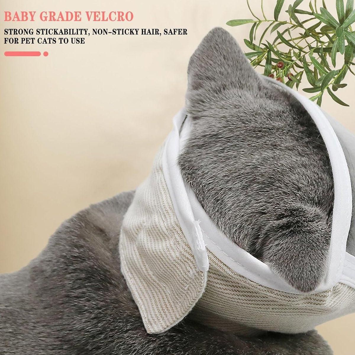 Breathable Pet Headgear Clear Cat Dog Mask Anti Bite Scratch Protective Gear - M view 8