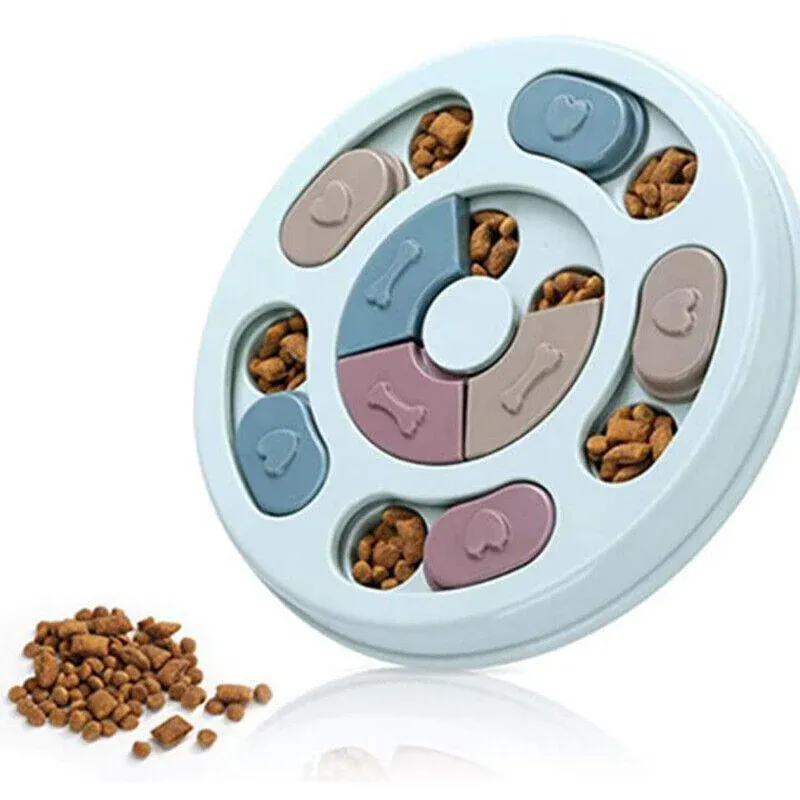 Dog Treat Dispenser Puppy Feeder Puzzle Game Interactive Toy Pet Training view 5