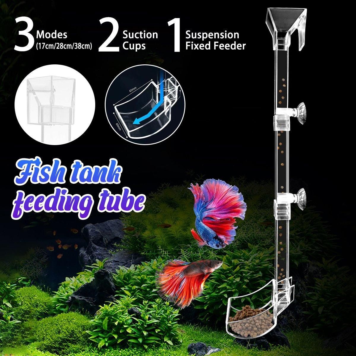 Aquarium Feeding Tube Multifunctional Fish Tank Floating Feeding Ring Shrimp — image 1