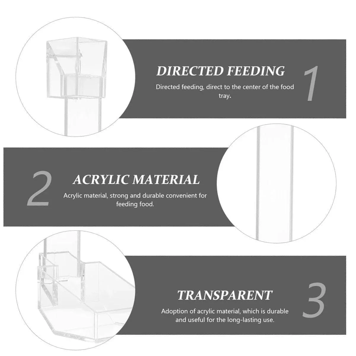 Aquarium Feeding Tube Multifunctional Fish Tank Floating Feeding Ring Shrimp view 10