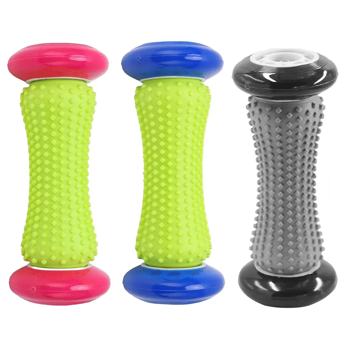 Foot Massage Roller Muscle Relaxation Arch Care Yoga Fitness Tool - Blue view 3