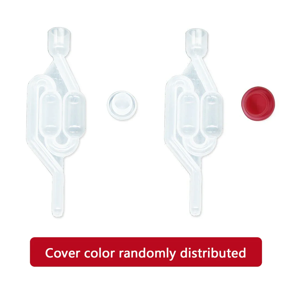 2Pcs Fermenter Airlock S Bubble Type Air Lock Home Brew Beer Wine view 3