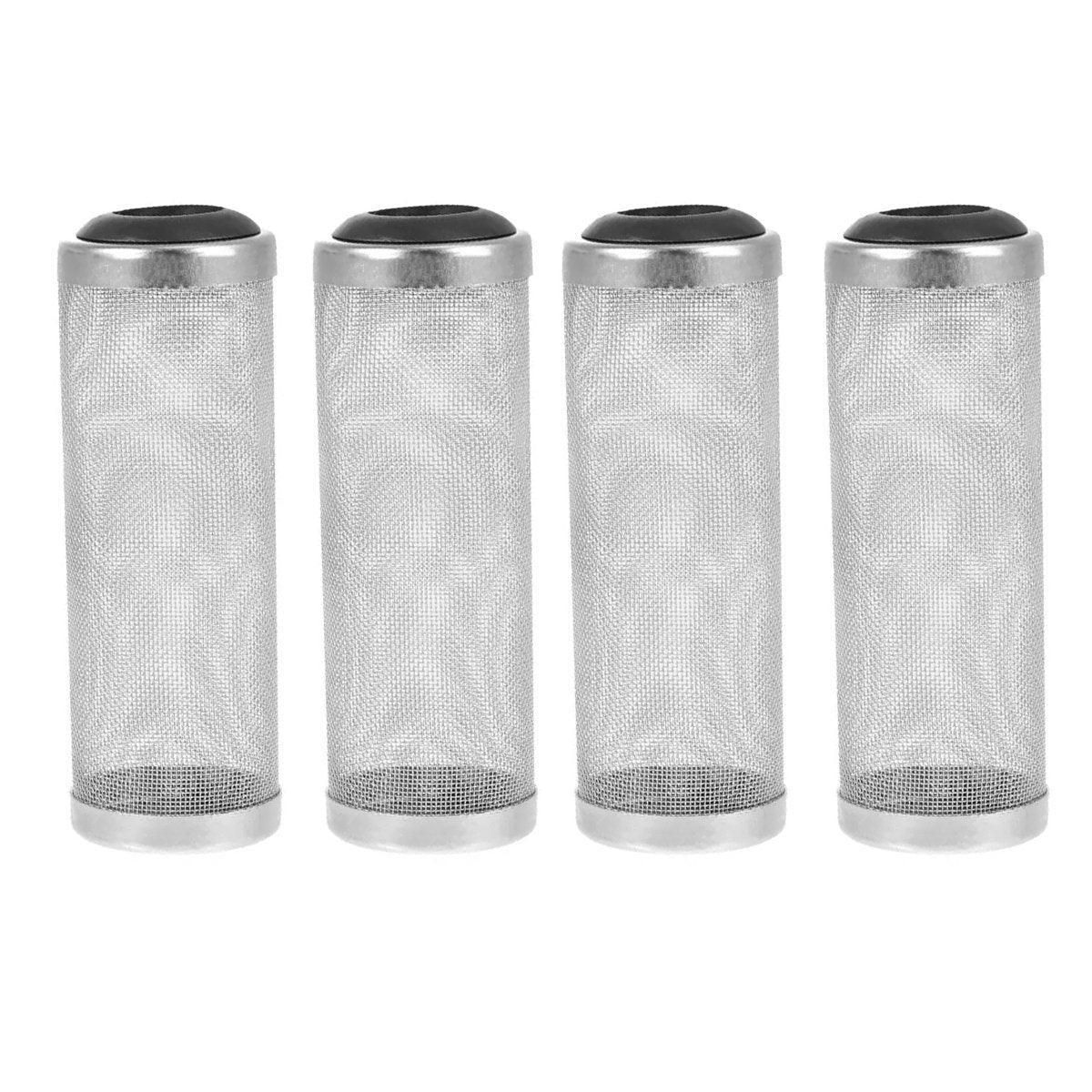 4x Stainless Steel Shrimp Filter Guard Aquarium Intake Protector Fish Safe — image 1