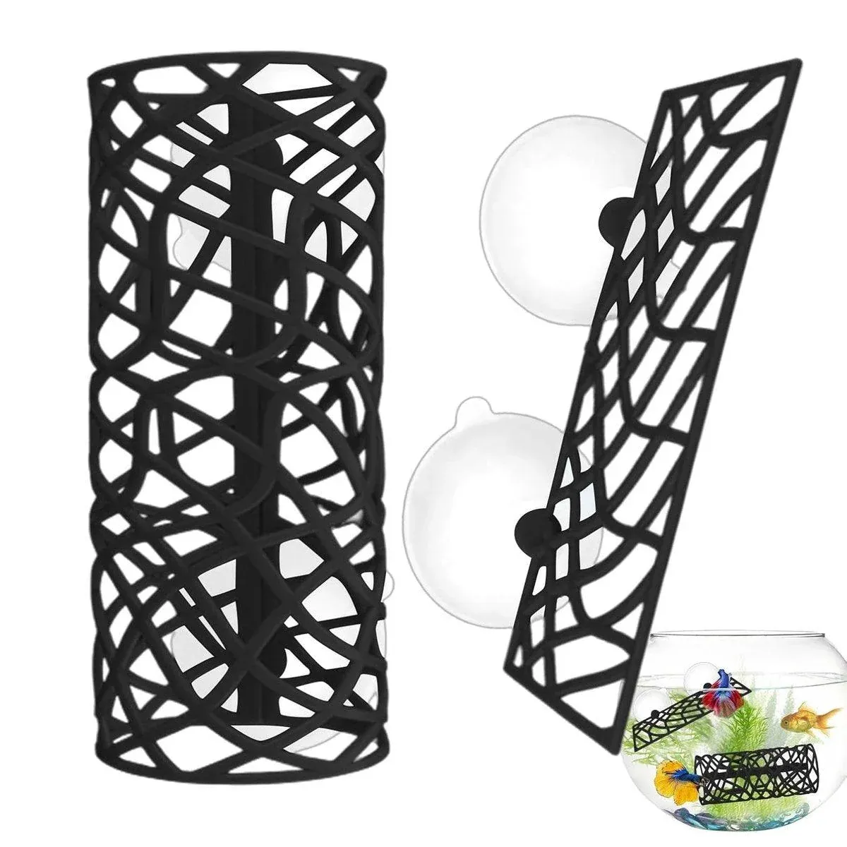 Aquarium Fish Resting Tunnel Hiding House for Betta Shrimp Small Fish Tank view 11