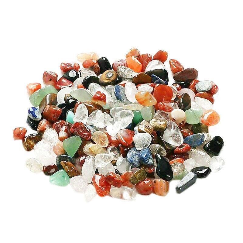 Colorful Mixed Stone Crystal Chips - 100G Bulk Lot view 2