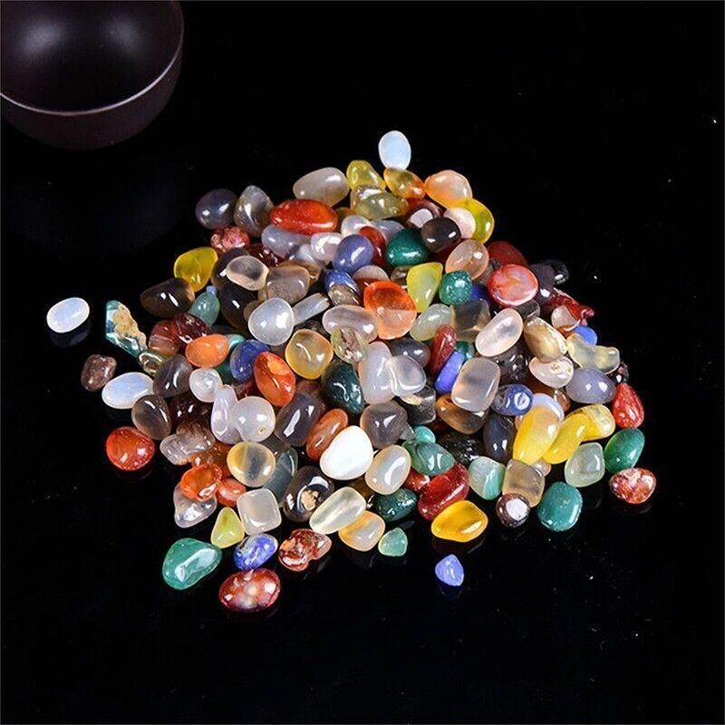 Colorful Mixed Stone Crystal Chips - 100G Bulk Lot view 12