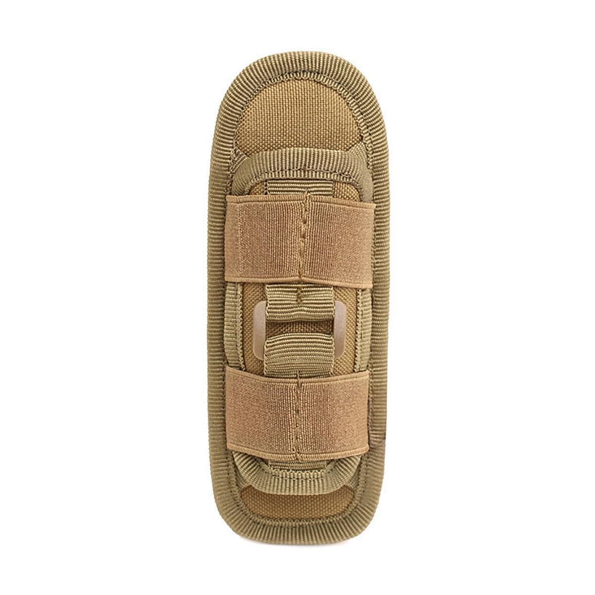 Portable Outdoor Military Flashlight Bag Pouch Tactical Case Holster Belt — image 1