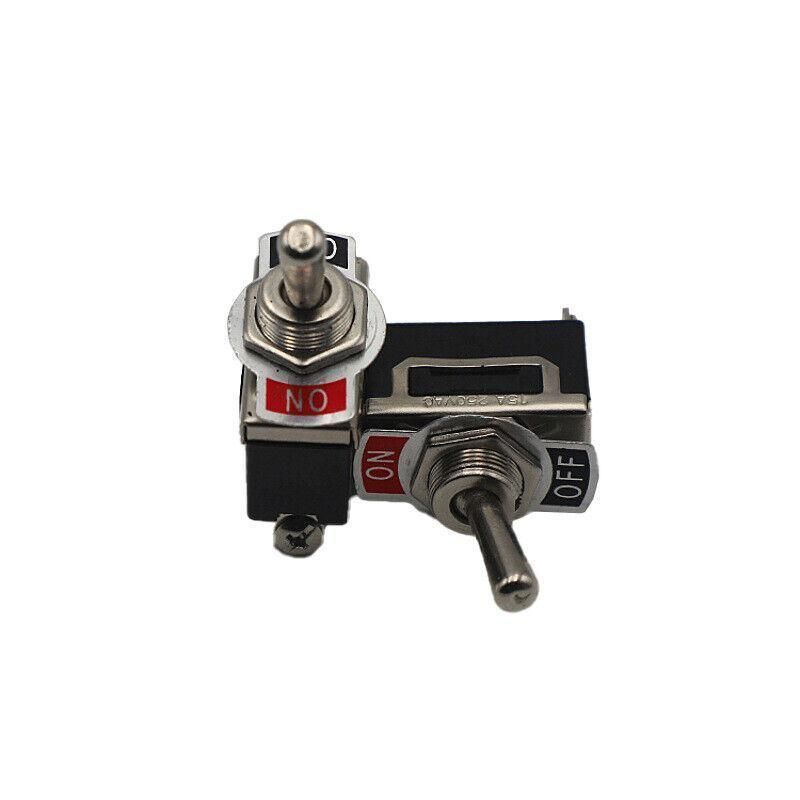 5X Waterproof Toggle Flick Switch 250V On/Off Car Dash Light Metal 12 Volt Boot view 3