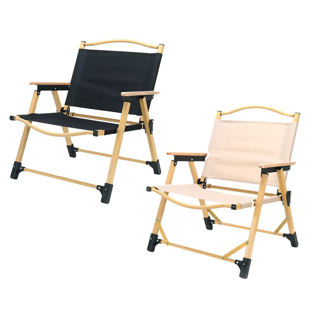 Outdoor Folding Chair Portable Camping Seat Compact Foldable Chair for Picnic view 3