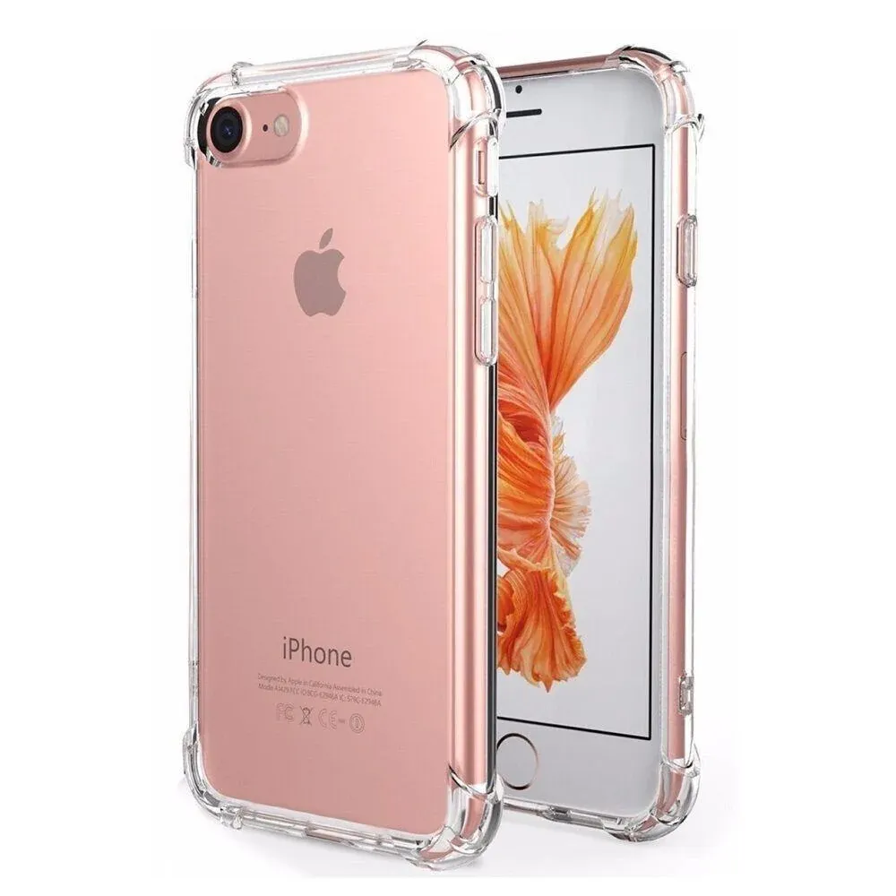 Shockproof Iphone 13 12 11 Pro Max Xs X 8 7 Soft Gel Clear Case Cover For view 3