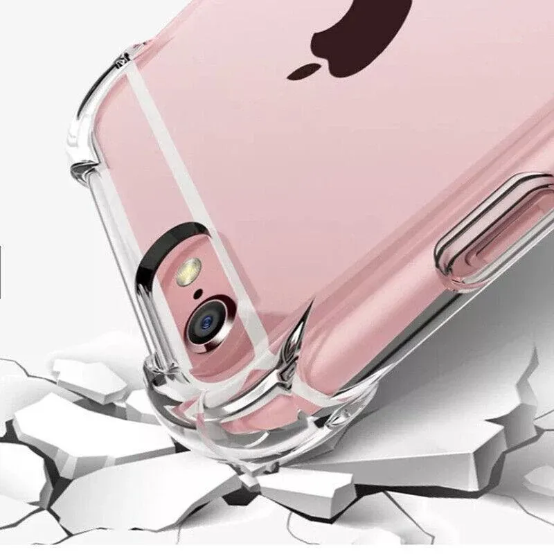 Shockproof Iphone 13 12 11 Pro Max Xs X 8 7 Soft Gel Clear Case Cover For view 4