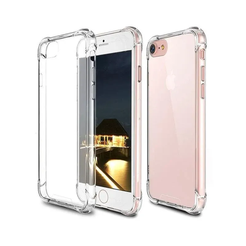 Shockproof Iphone 13 12 11 Pro Max Xs X 8 7 Soft Gel Clear Case Cover For view 9