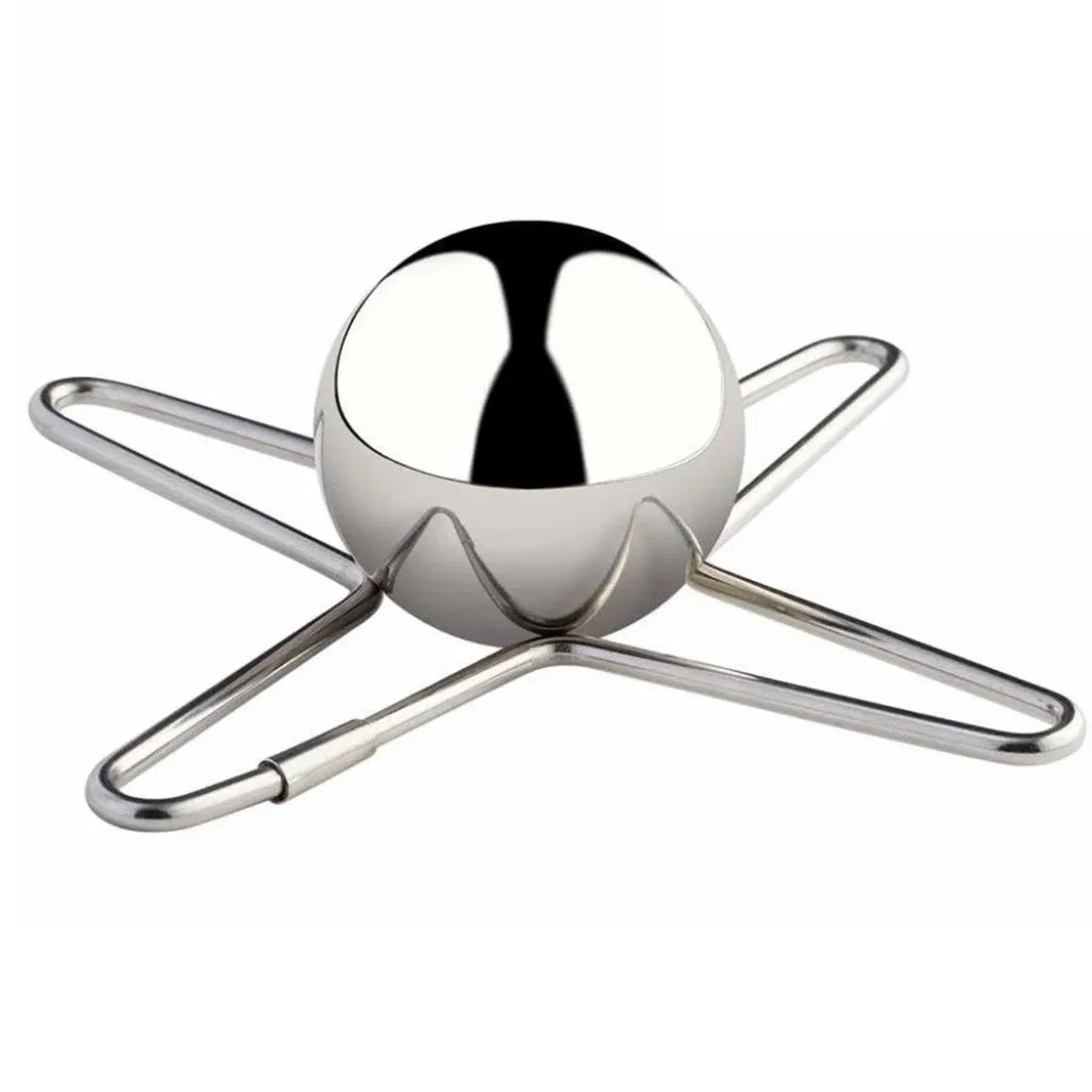 3/4 Forks Stainless Steel Ice Balls Reusable Spherical Whisky Chilling Stones