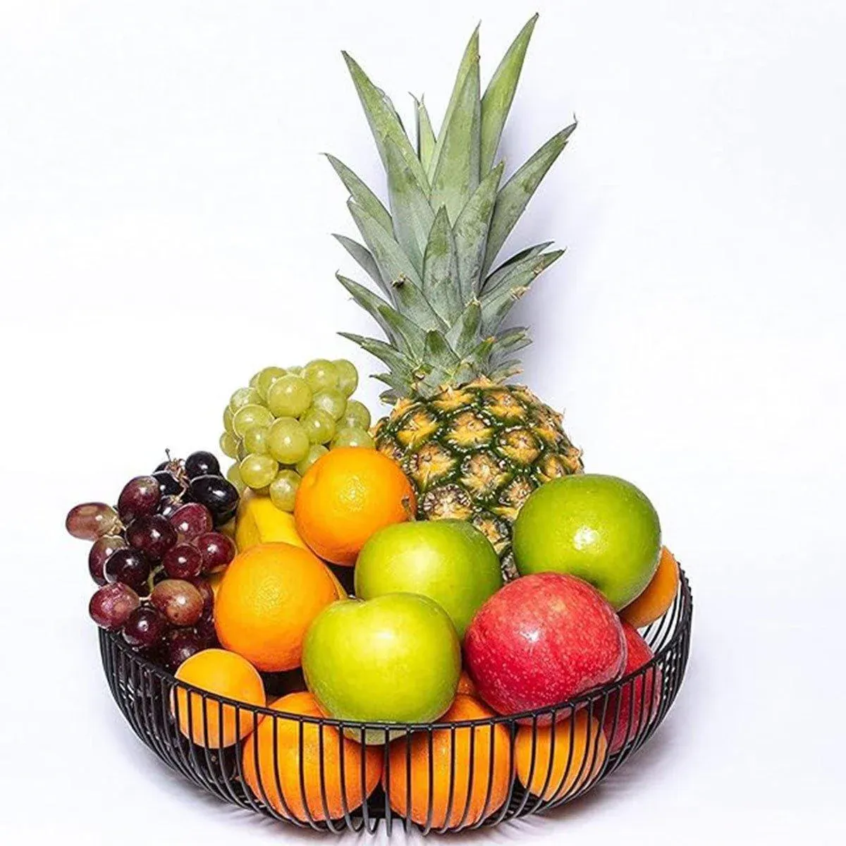 Multi Functional Wire Storage Basket Fruit Vegetable Holder for Kitchen Counter view 14