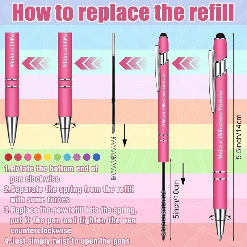 Funny Pens Swear Word Pen Set Black Ink Writing Pen Funny Office Diary Gift view 14