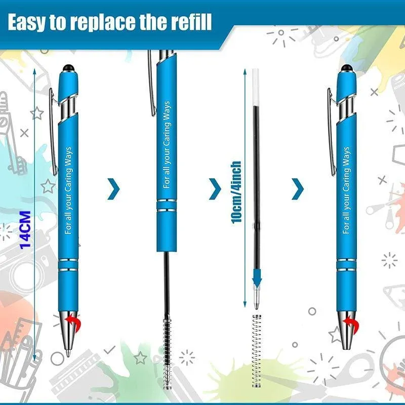 Funny Pens Swear Word Pen Set Black Ink Writing Pen Funny Office Diary Gift view 7