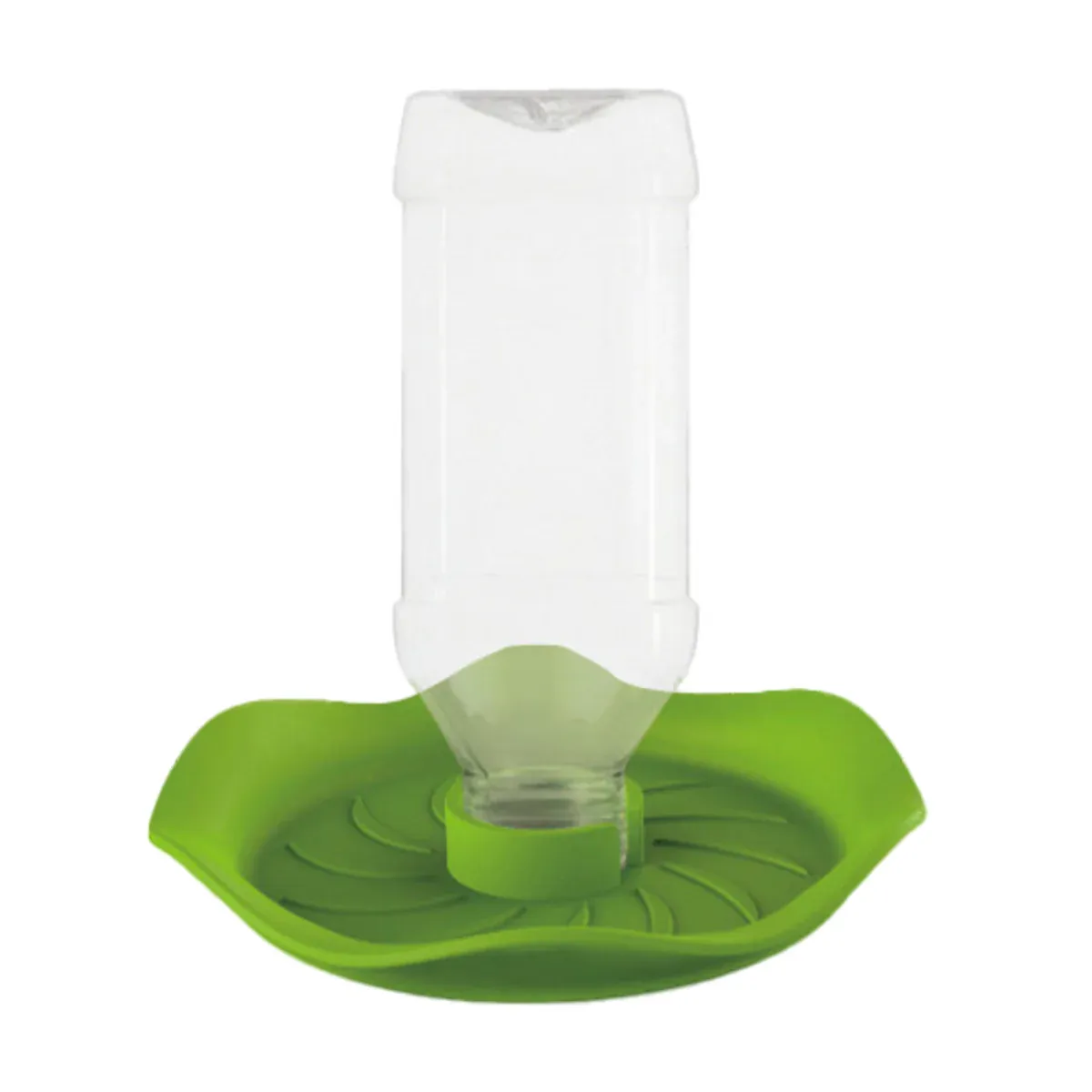 Reptile Water Bowl with Bottle for Lizard Gecko Snake Inverted Bottle