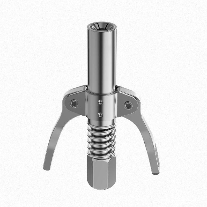 Grease Tool Coupler Heavy Duty Quick Lock Double Handle Leak-Free Grease Nozzle view 2