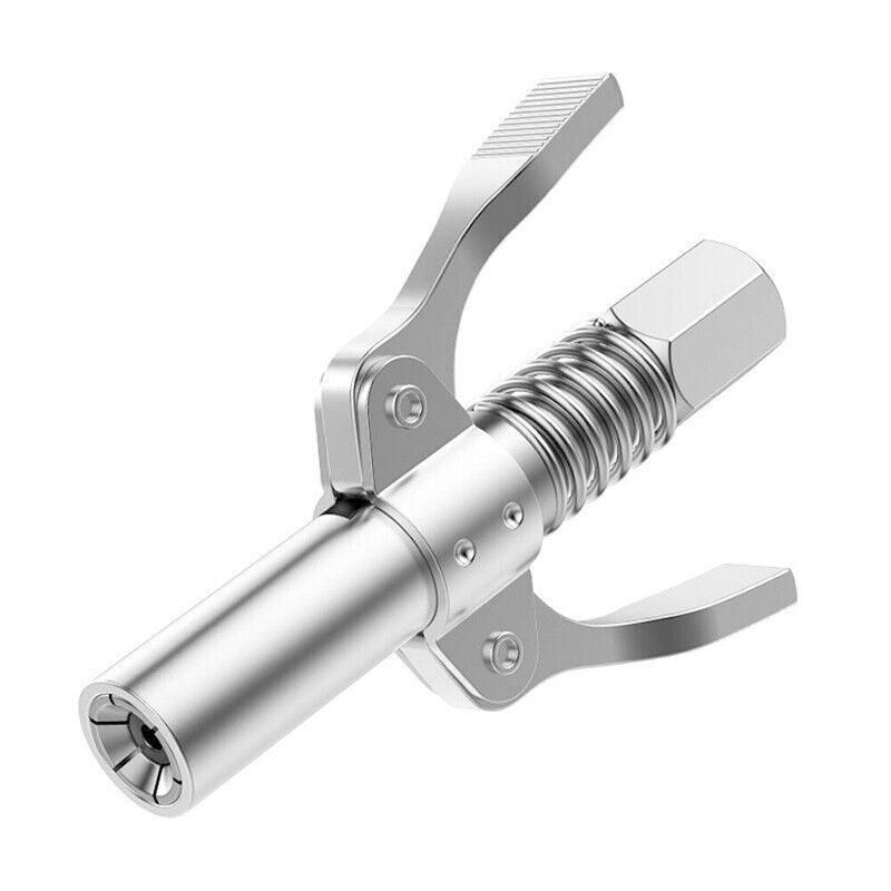 Grease Tool Coupler Heavy Duty Quick Lock Double Handle Leak-Free Grease Nozzle view 11