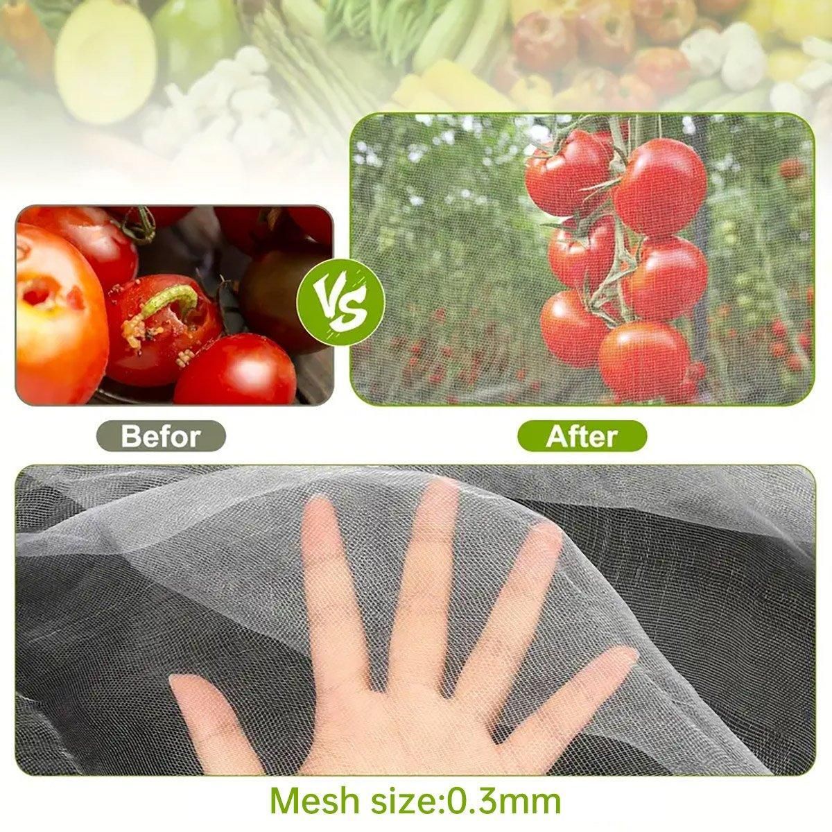 Agricultural Insect-proof Greenhouse Net for Fruit Vegetable Plant Protection view 6