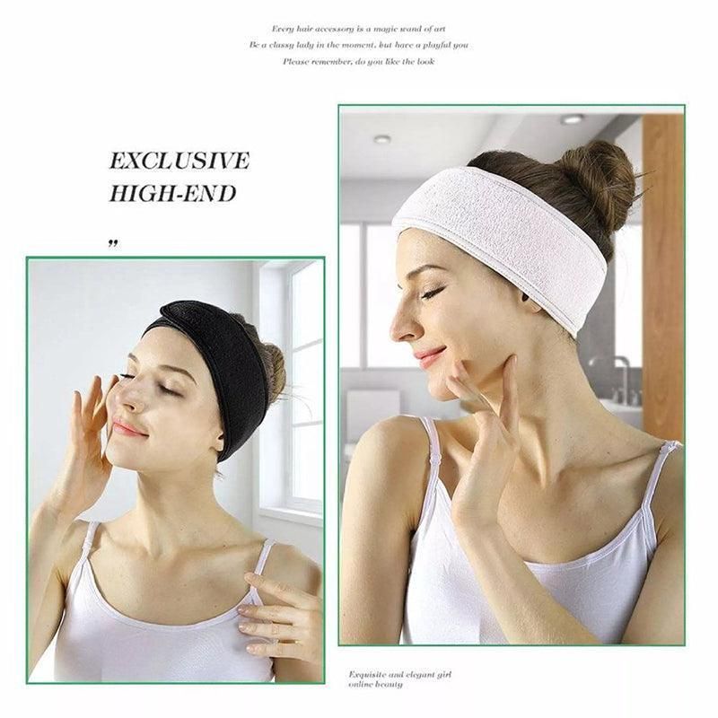 8-Colours Wrap Head Band Hairband Hair Band Adjustable Facial Make Up Face view 15