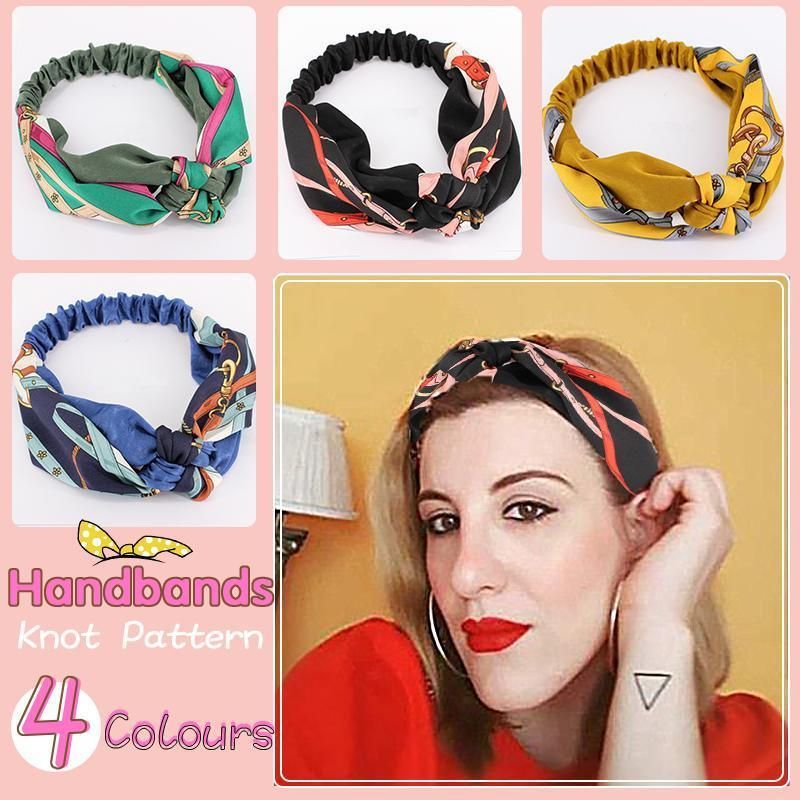 Women Lady Boho Bohemian Cross hair head headband band Scarf Wrap Bandana AU view 2