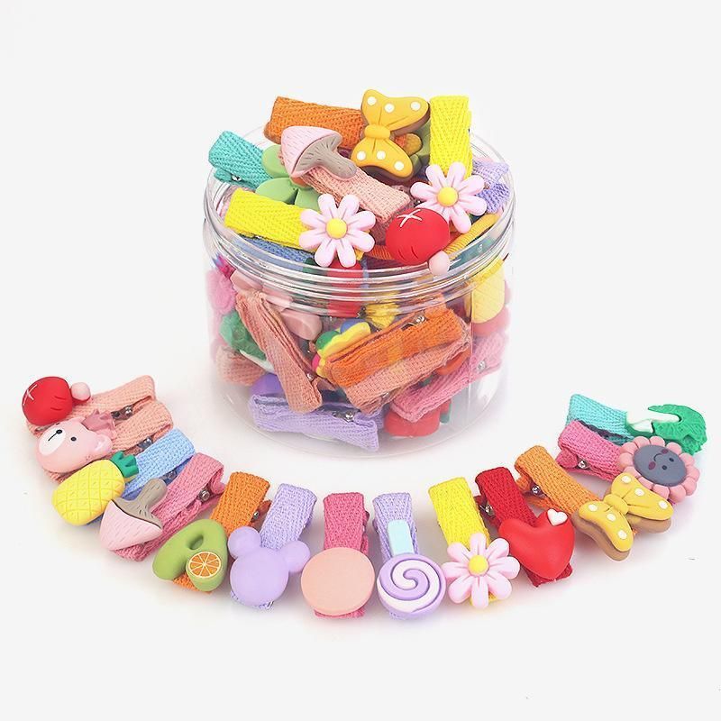 26Pcs Hair Clips Set Snap Bows and Hairpins for Styling and Everyday Use