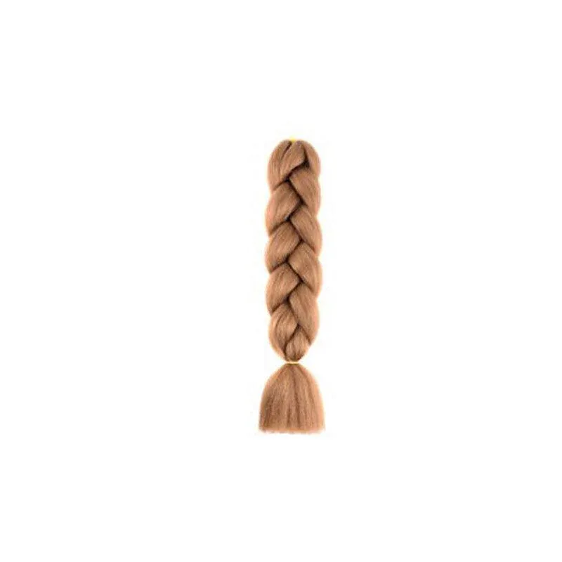 Coloured Jumbo Braiding Hair Extensions Braids Twist Hight Temperature