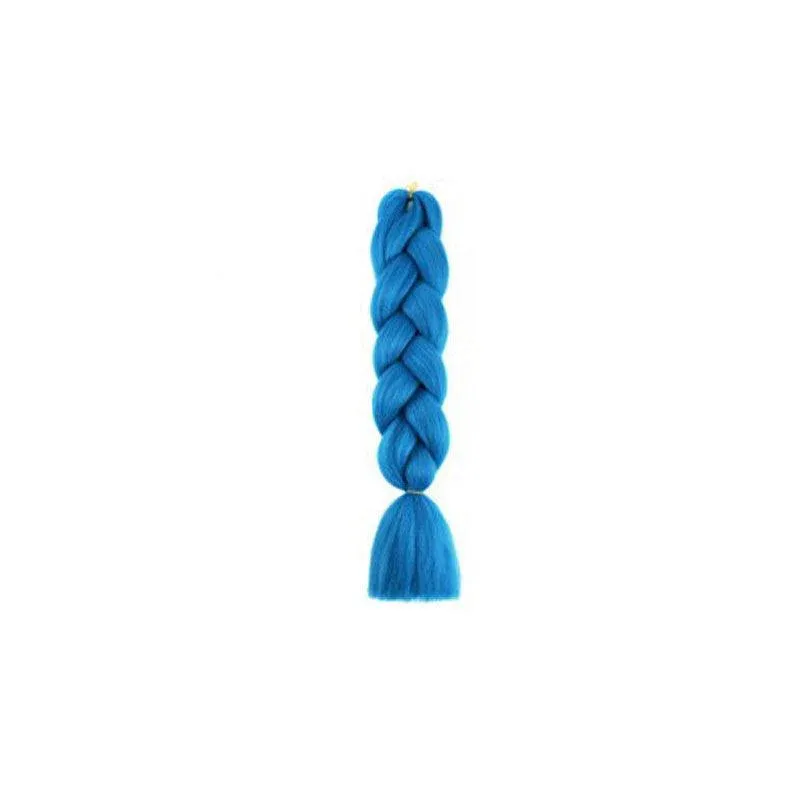 Coloured Jumbo Braiding Hair Extensions Braids Twist Hight Temperature